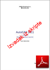 Izvadak iz skripte AutoCAD 1. stupanj