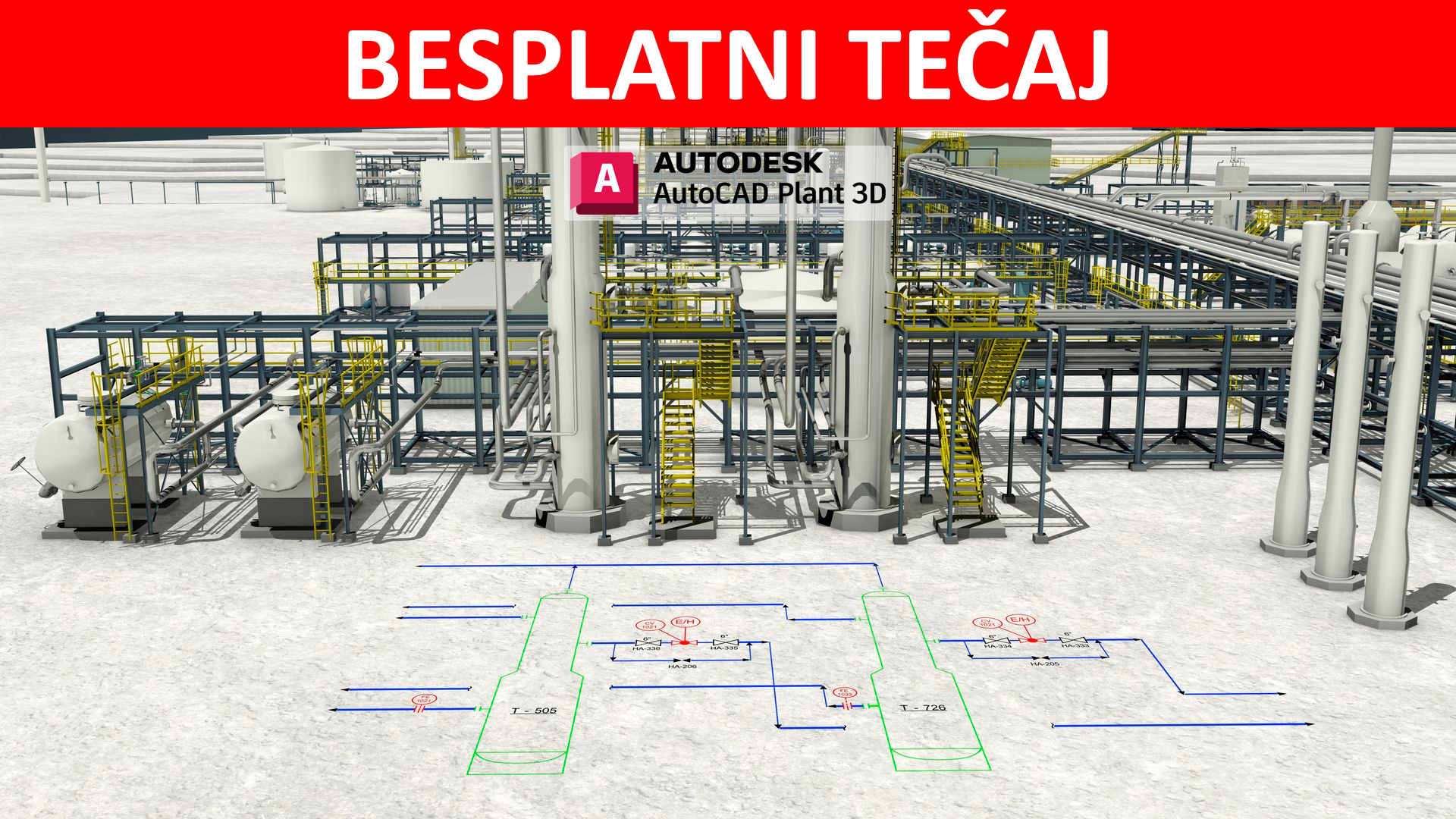 Uvod u AutoCAD Plant 3D (online)